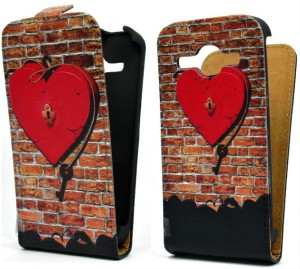 KABURA ZAMYKANA SERCE ETUI SAMSUNG GALAXY S3 i9300