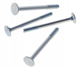 4 Śruby metryczne zamkowe M8x110 podsadzane OCYNK