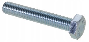 1szt ŚRUBA METRYCZNA M12x40mm OCYNK KL 5.8 DIN931