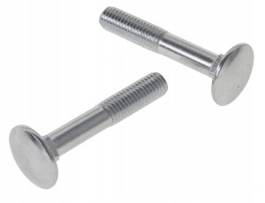 2 ŚRUBY METRYCZNE ZAMKOWE PODSADZANE M10x60mm CYNK