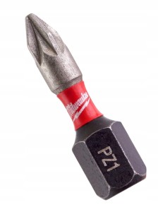 Bit udarowy grot końcówka do wkrętarki Milwaukee PZ1 Philips 25 mm
