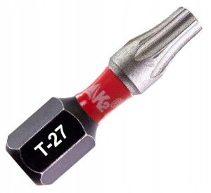 Bit udarowy końcówka grot do wkrętarki K2 Impact TX27 TORX T-27 S2 25mm
