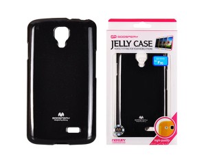 CZARNE ORYGINALNE ETUI MERCURY SILIKONOWE LG F70