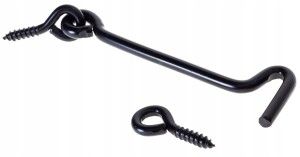 HACZYK ZAMYKAJĄCY WKRĘCANY DO DRZWI SKRZYŃ 6cm