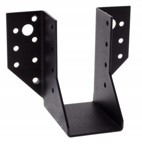 OZDOBNY WIESZAK BELKI 48x96x75 ŁĄCZNIK WB52 czarny