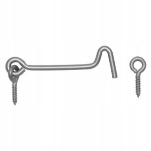 HACZYK ZAMYKAJĄCY WKRĘCANY DO DRZWI SKRZYŃ 8cm