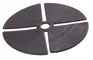 Podkładka gumowa do wspornika tarasowego 1,5 mm