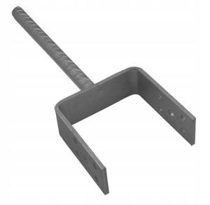 PODSTAWA SŁUPA LEKKA KOTWA ZATAPIANA PSL 91x100mm PSL90U 