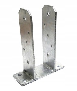 PODSTAWA SŁUPA TYP T PRZYKRĘCANA DO BETONU 150x200