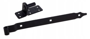 ZAWIAS OZDOBNY DO BRAMY FURTKI DRZWI 400x35mm CZOP