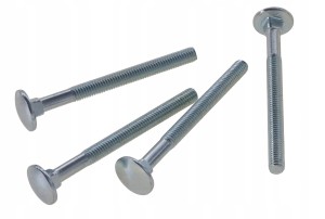 4 ŚRUBY METRYCZNE ZAMKOWE PODSADZANE M6x70mm OCYNK