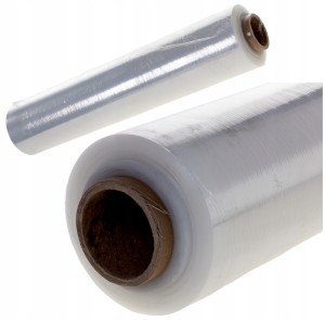 Folia stretch 3 kg 50 cm BEZBARWNA XXL STRECZ MEGA