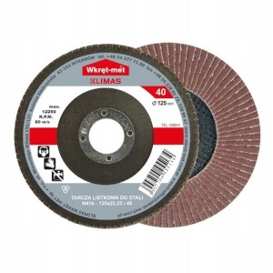 Tarcza listkowa do stali Wkręt-met 125x22/ gr.40