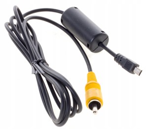 Kabel przewód USB na 1 RCA chinch TV do aparatów