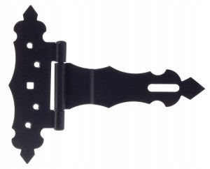ZAWIAS OZDOBNY Z ZAMKNIĘCIEM DO FURTKI 205x170mm