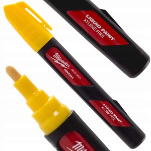 Marker Milwaukee pisak olejowy znacznik mazak budowlany INKZALL ŻÓŁTY