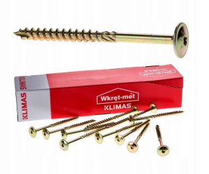 WKRĘTY CIESIELSKIE 10x260 TORX ŁEB TALERZOWY 1szt