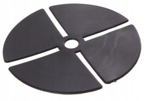 Podkładka gumowa do wspornika tarasowego 1,5 mm SH100