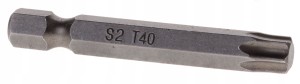 PROFESJONALNY BIT GROT TORX 40 T40x50 mm Wkręt Met
