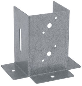 PODSTAWA SŁUPA OTWARTA PROSTOKĄT PSP DX90 91x85mm
