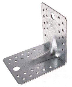 Kątownik ŁĄCZNIK CIESIELSKI 105x105x90x2,5mm KP2